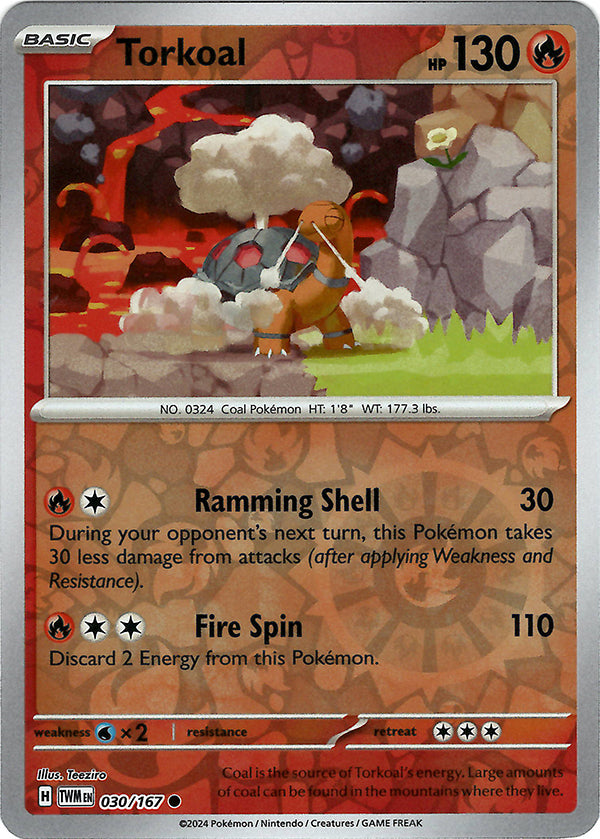 Torkoal (Reverse Holo)