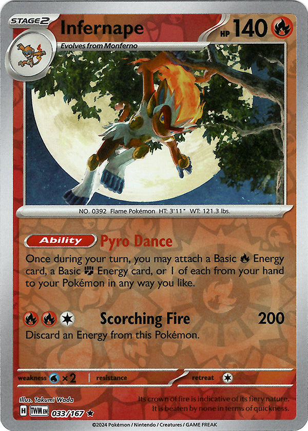Infernape (Reverse Holo)