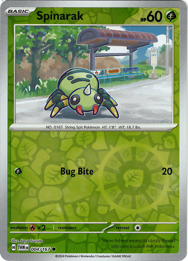 Spinarak (Reverse Holo)