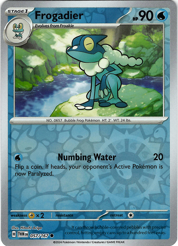 Frogadier (Reverse Holo)