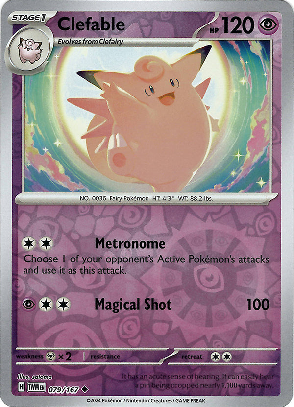Clefable (Reverse Holo)