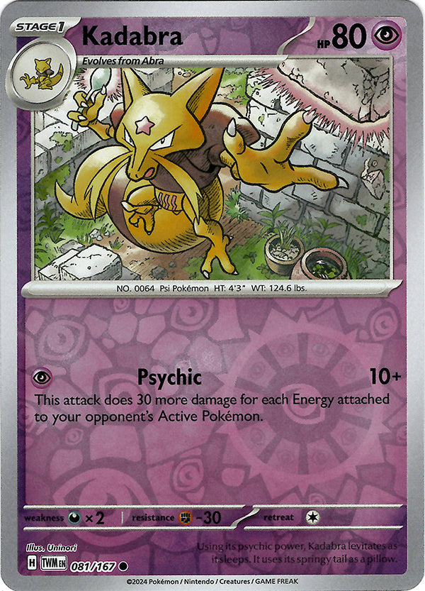 Kadabra (Reverse Holo)