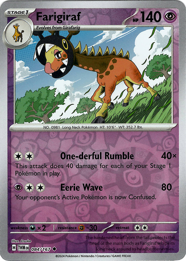 Farigiraf (Reverse Holo)