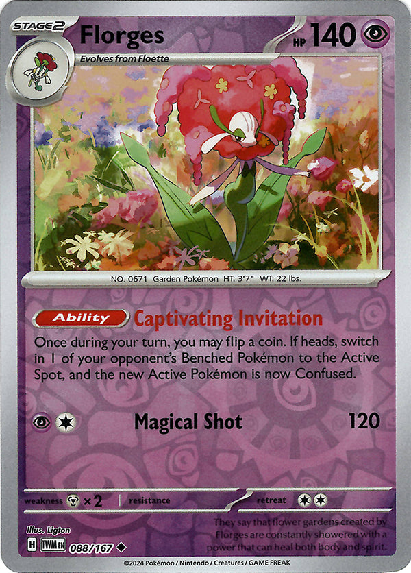 Florges (Reverse Holo)