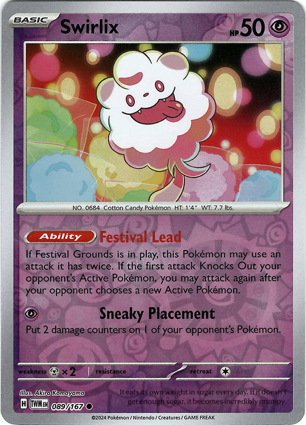 Swirlix (Reverse Holo)