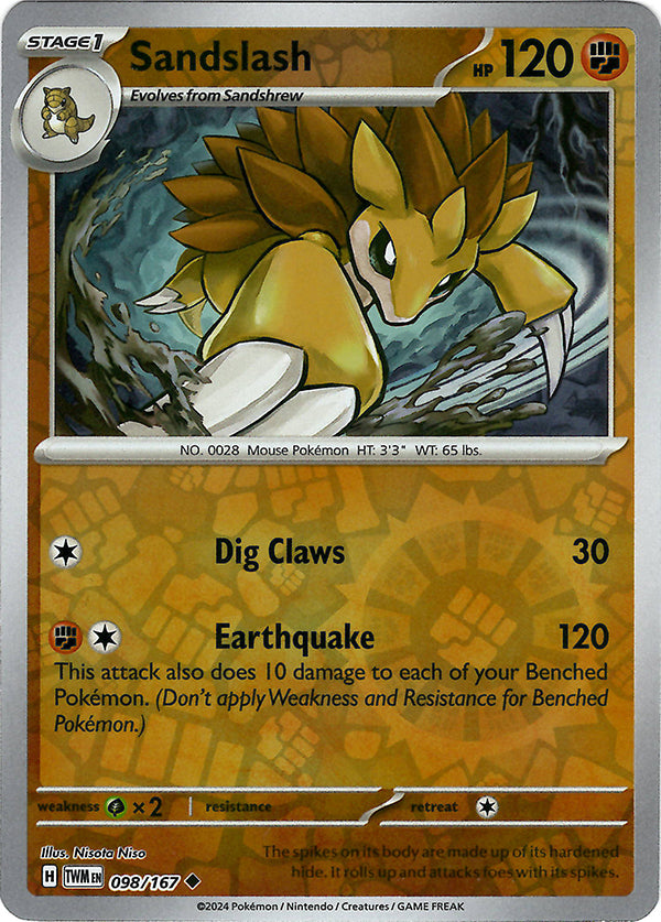 Sandslash (Reverse Holo)