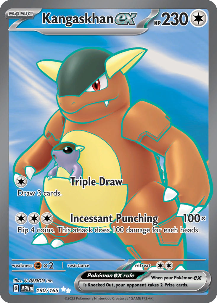 Kangaskhan ex (Full Art Ultra Rare)