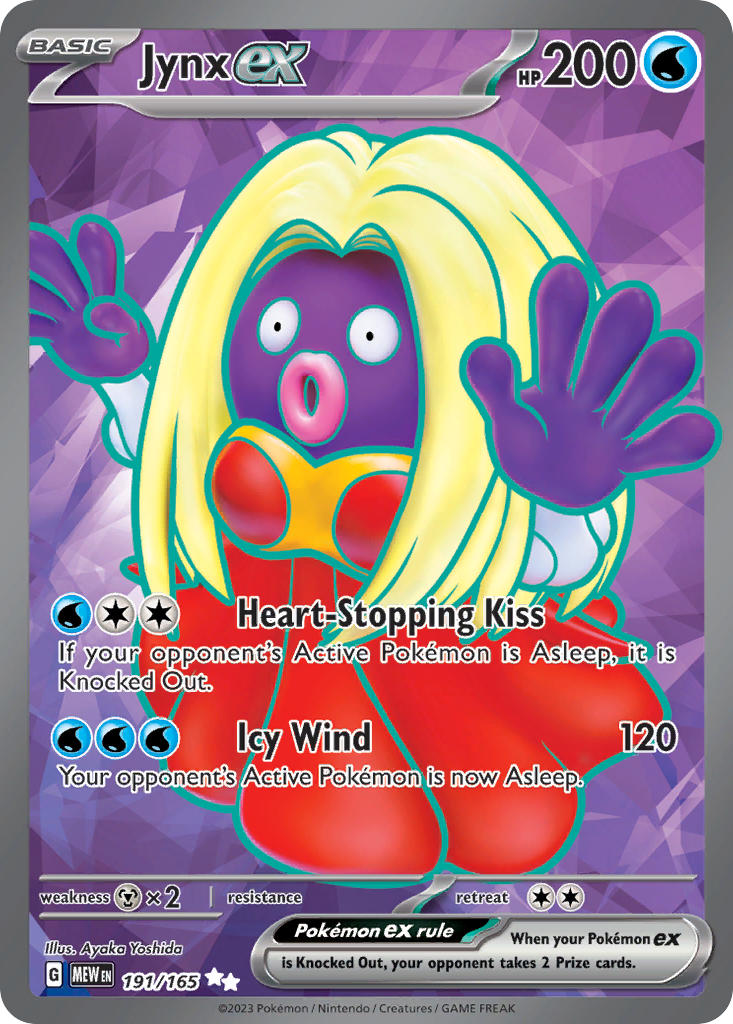 Jynx ex (Full Art Ultra Rare)