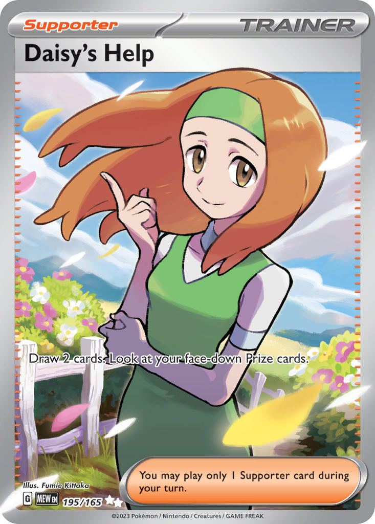 Daisy's Help (Full Art Ultra Rare)