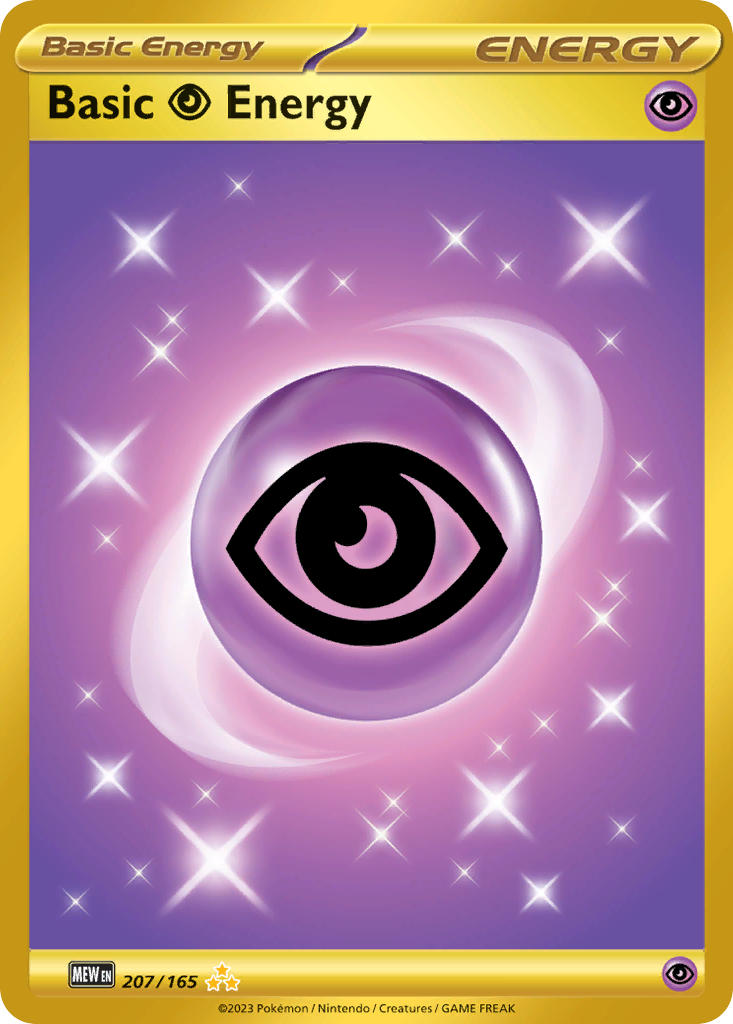 Basic Psychic Energy (Gold Hyper Rare)