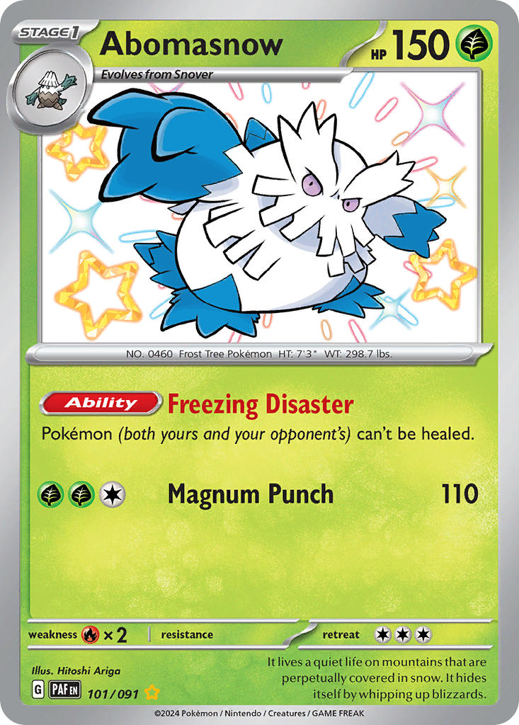 Abomasnow (Shiny Rare)