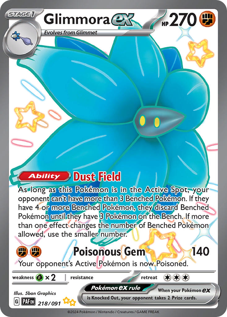 Glimmora ex (Shiny Ultra Rare)