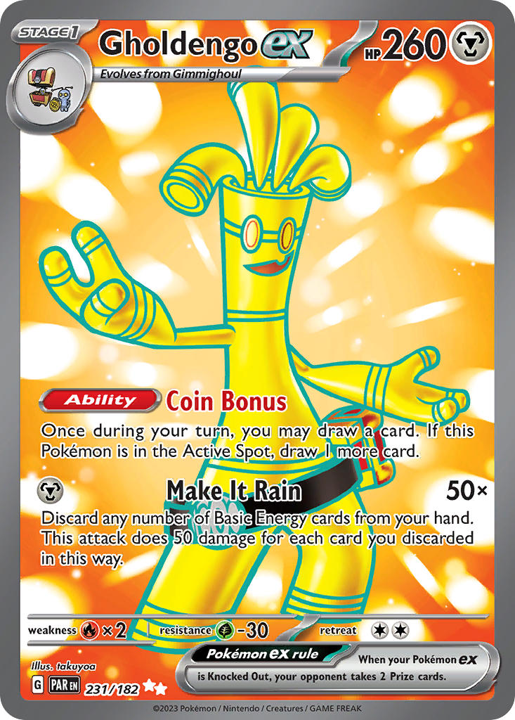 Gholdengo ex (Full Art Ultra Rare)