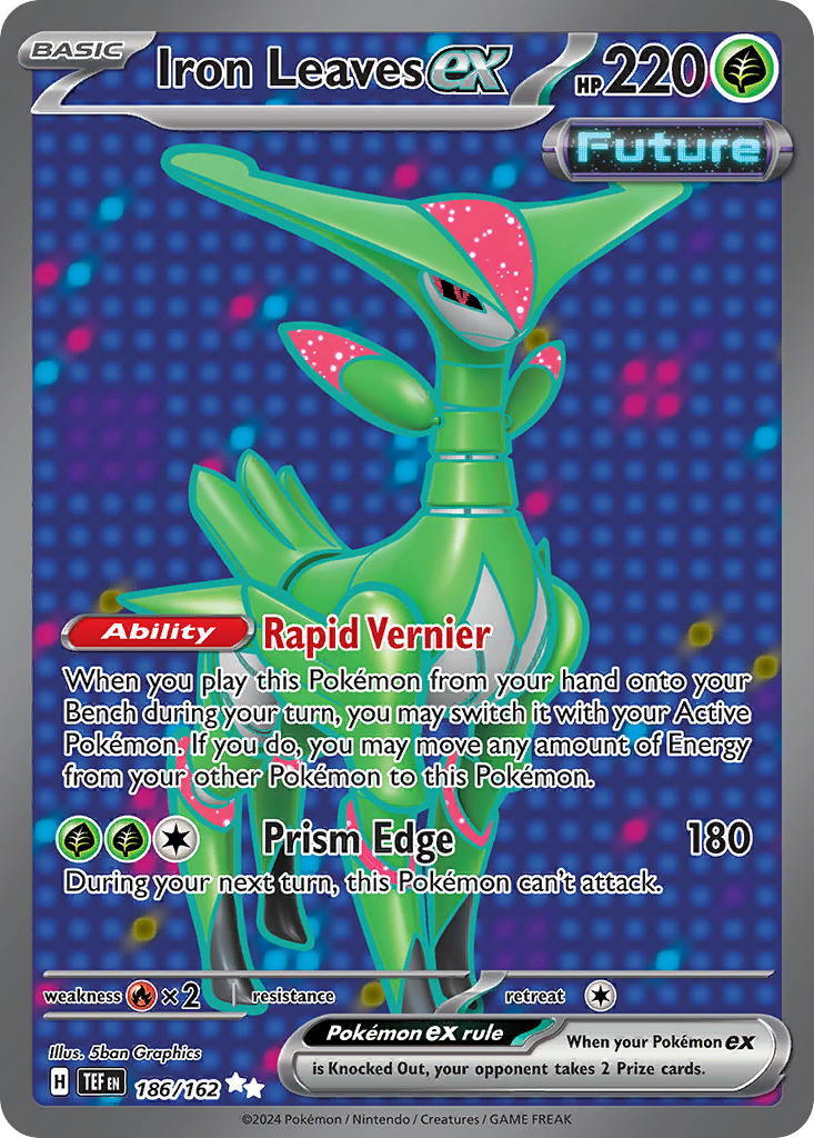 Iron Leaves ex  (Full Art Ultra Rare)