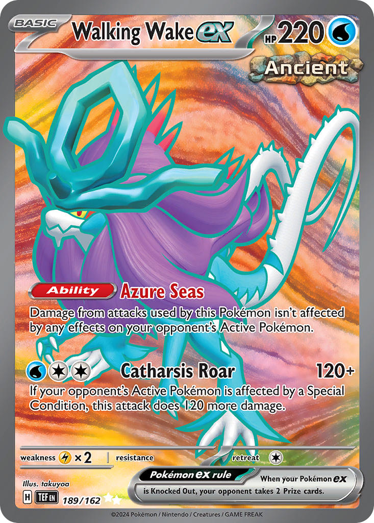 Walking Wake ex  (Full Art Ultra Rare)