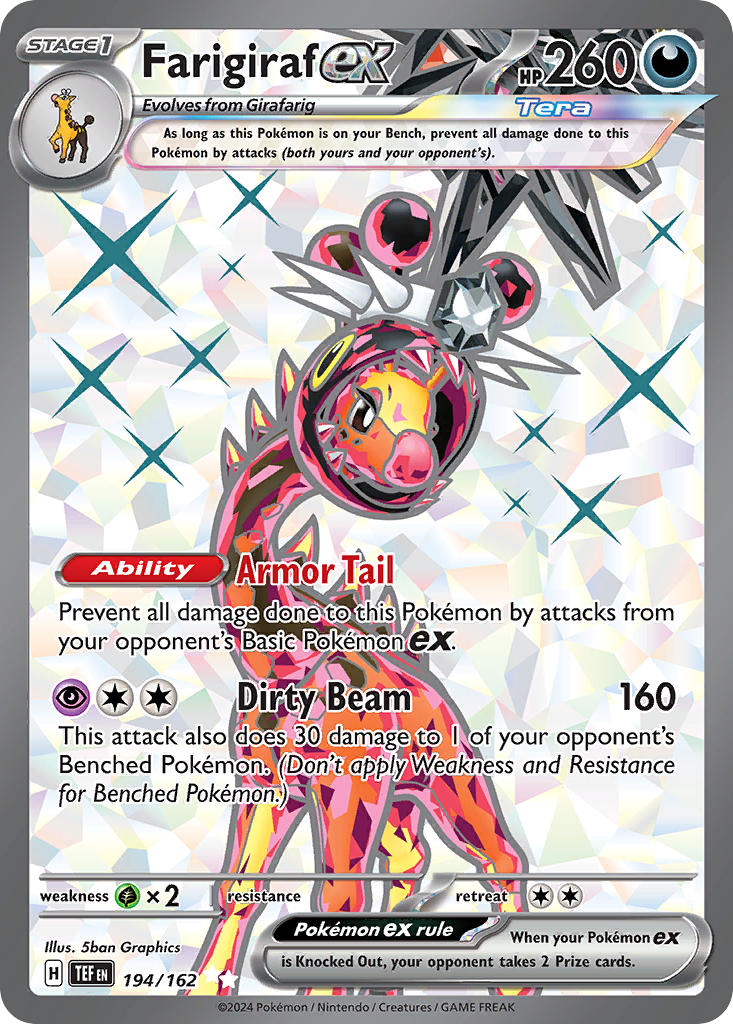Farigiraf ex  (Full Art Ultra Rare)
