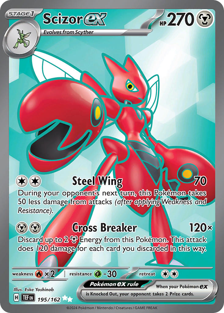 Scizor ex  (Full Art Ultra Rare)