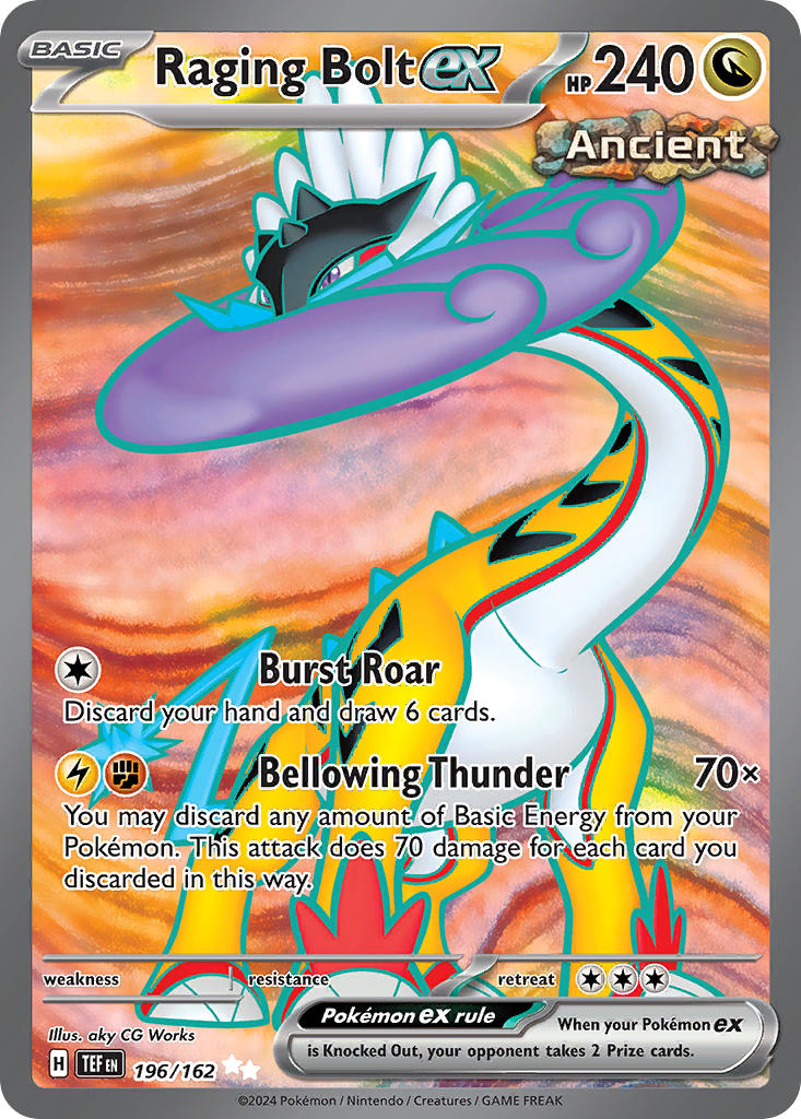 Raging Bolt ex  (Full Art Ultra Rare)