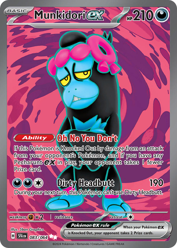 Munkidori ex (Full Art Ultra Rare)