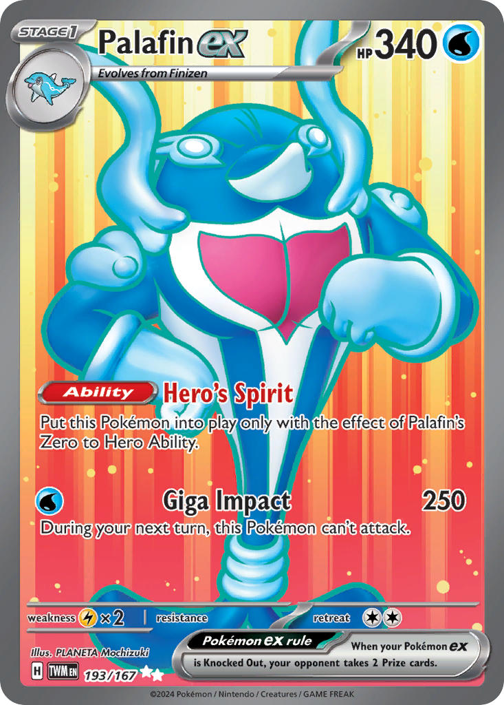 Palafin ex (Full Art Ultra Rare)