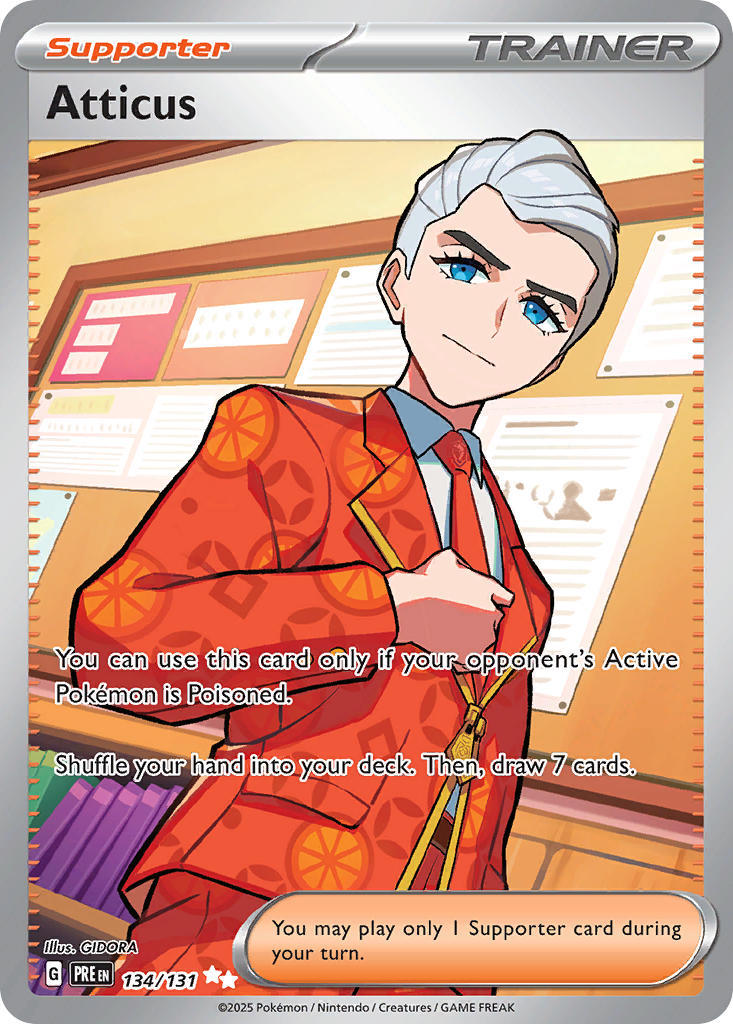 Atticus (134) (Full Art Ultra Rare) (Copy)