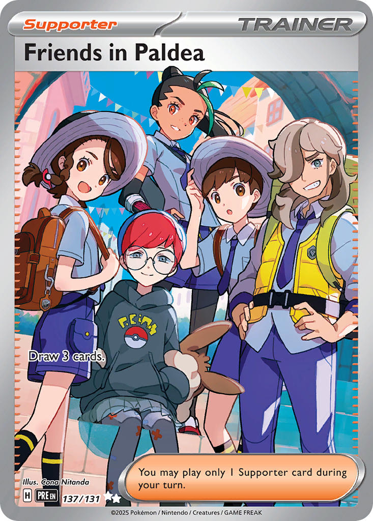 Friends in Paldea (Full Art Ultra Rare)