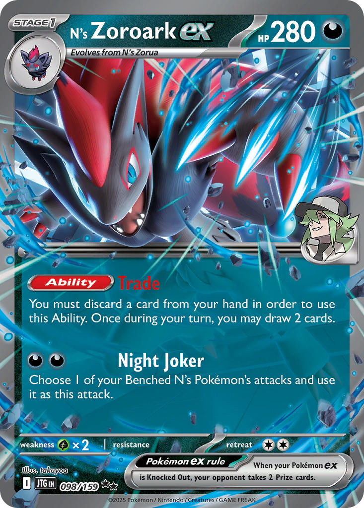 N's Zoroark ex