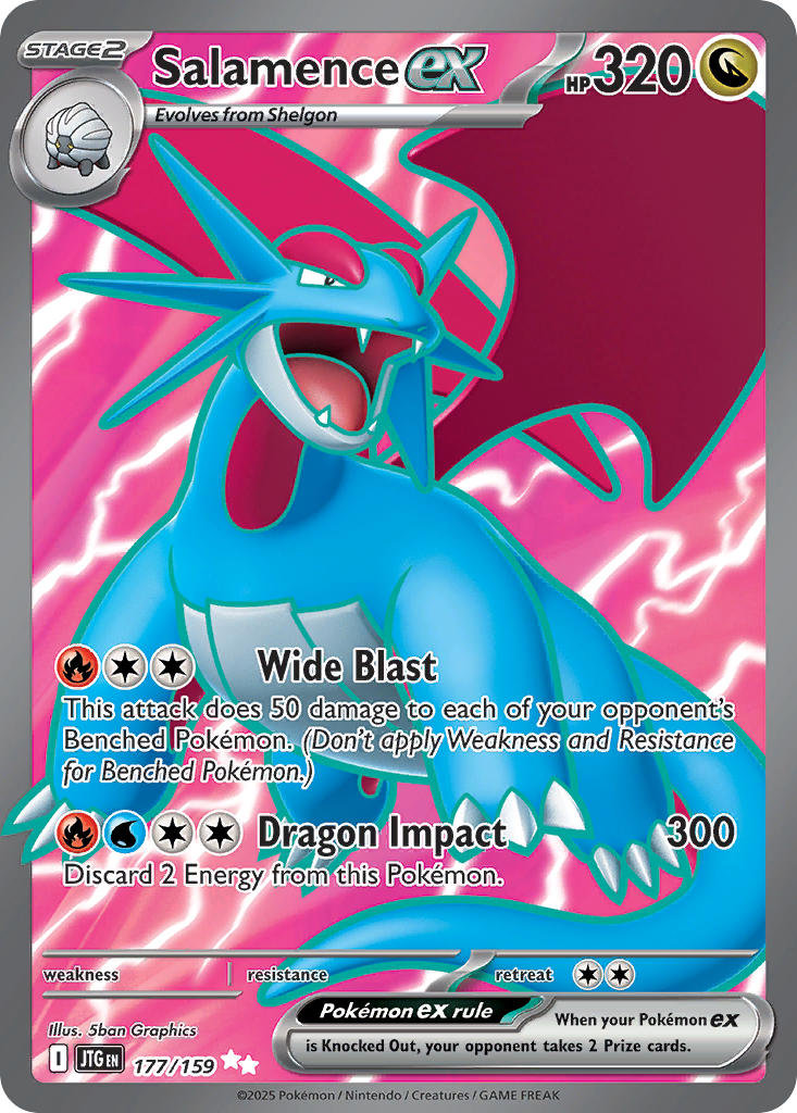 Salamence ex (Full Art Ultra Rare)