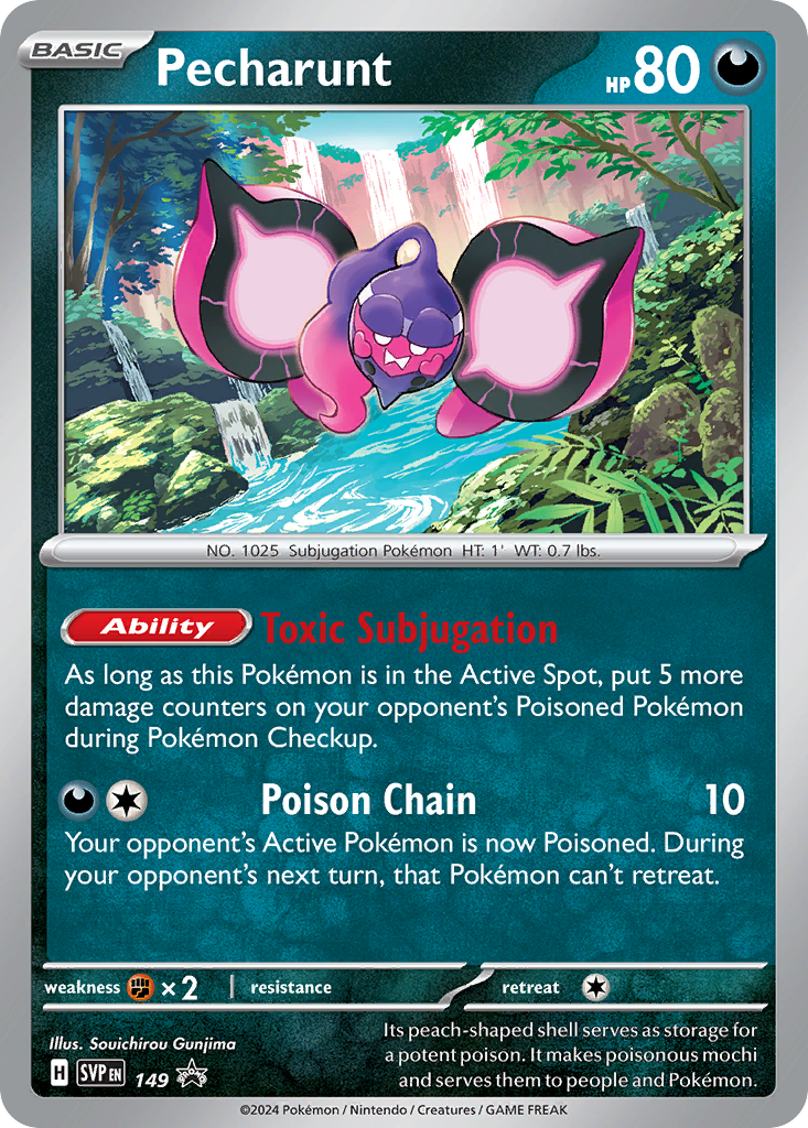 Pecharunt (Cosmos Holo)