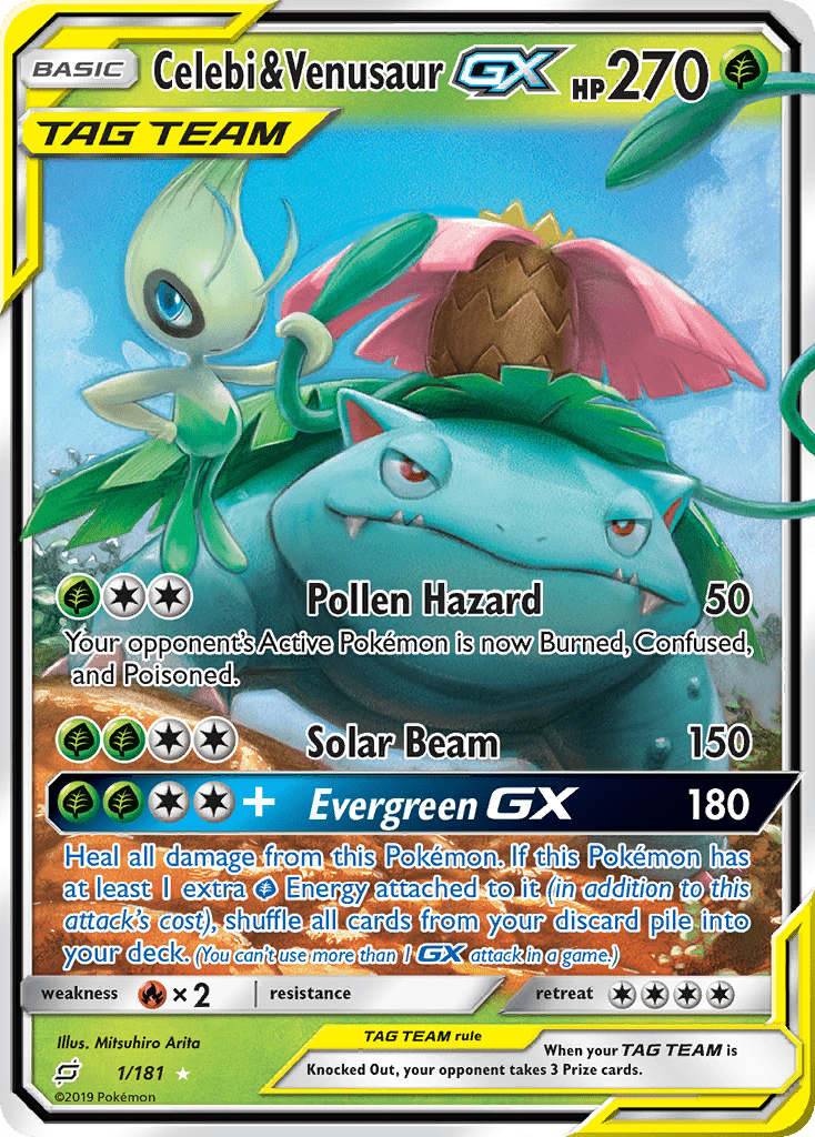 Celebi & Venusaur GX