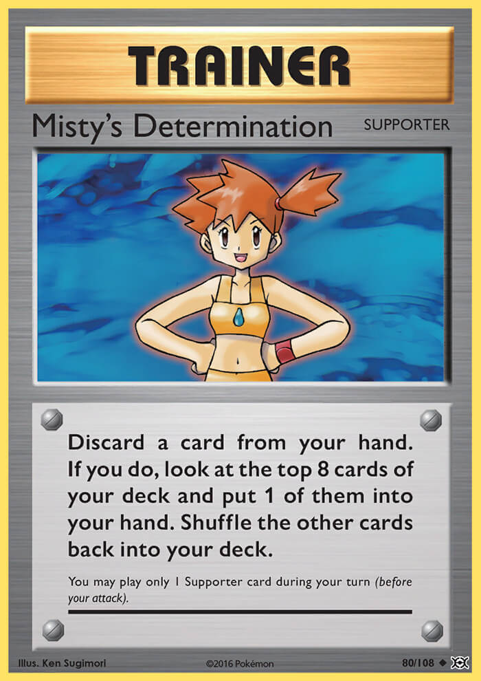 Misty's Determination