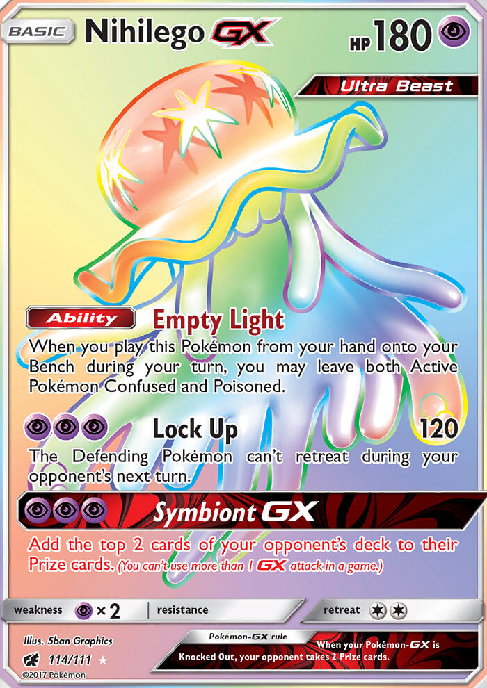 Nihilego GX (Secret Rare)