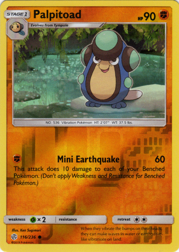 Palpitoad (Reverse Holo)