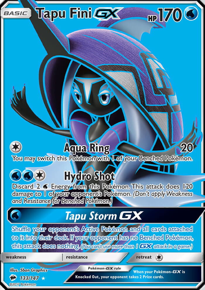 Tapu Fini GX (Full Art)