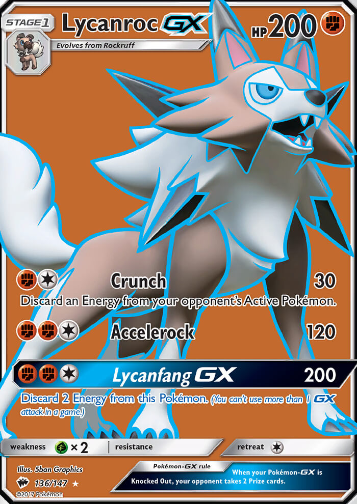 Lycanroc GX - Full Art