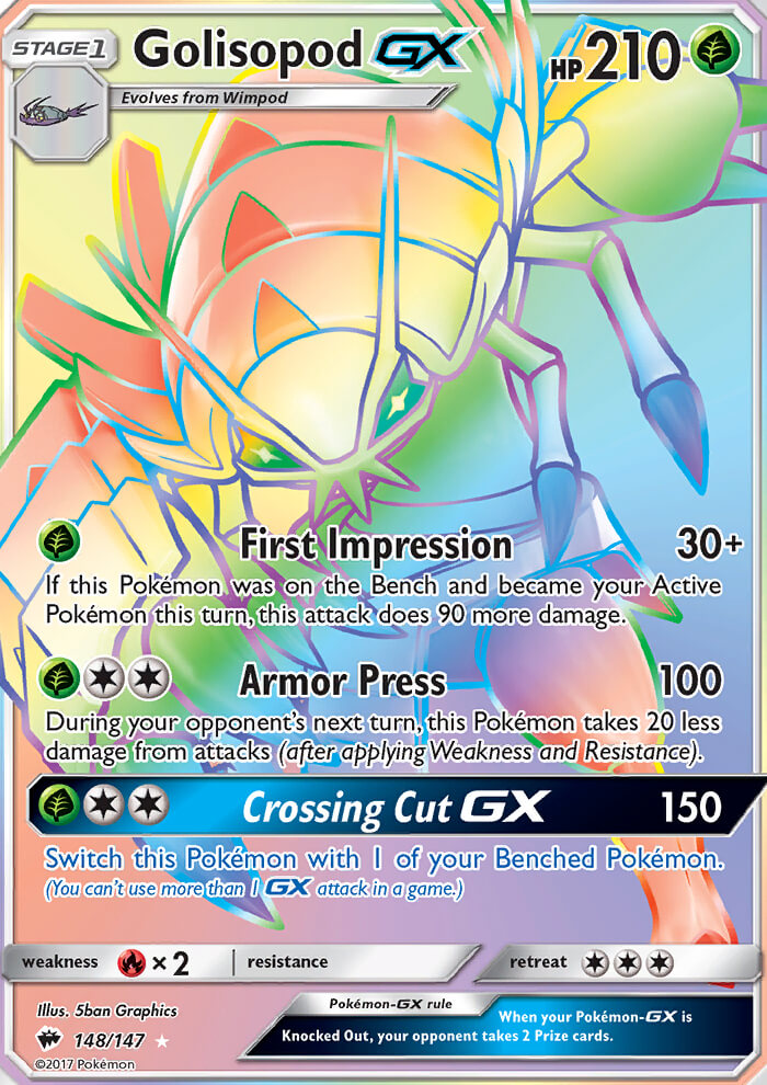 Golisopod GX - Secret Rare