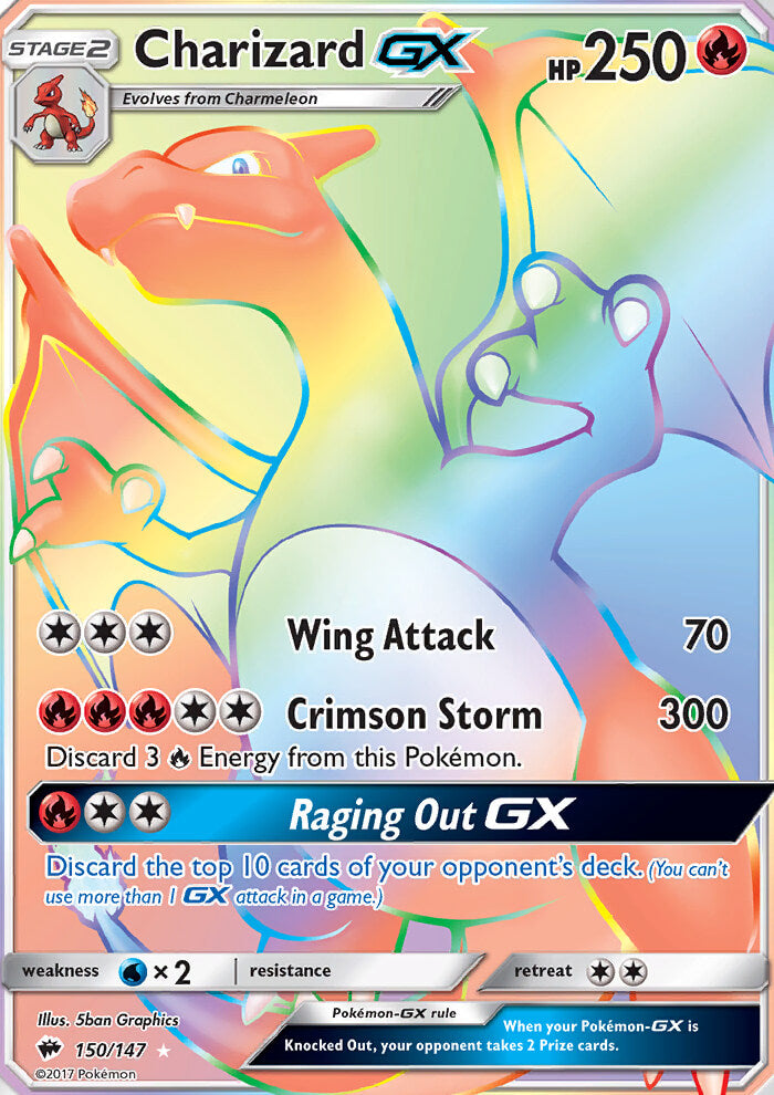 Charizard GX - Secret Rare