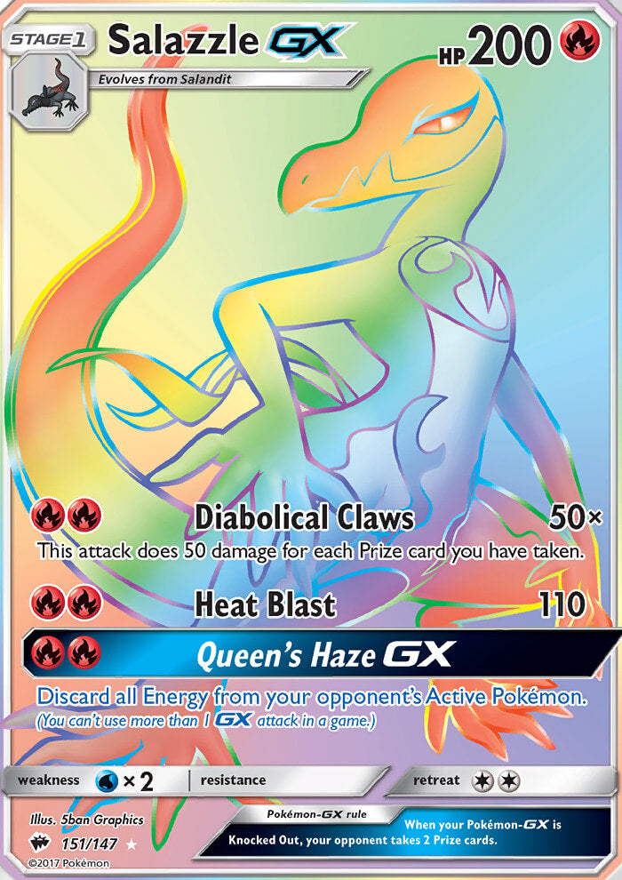 Salazzle GX - Secret Rare