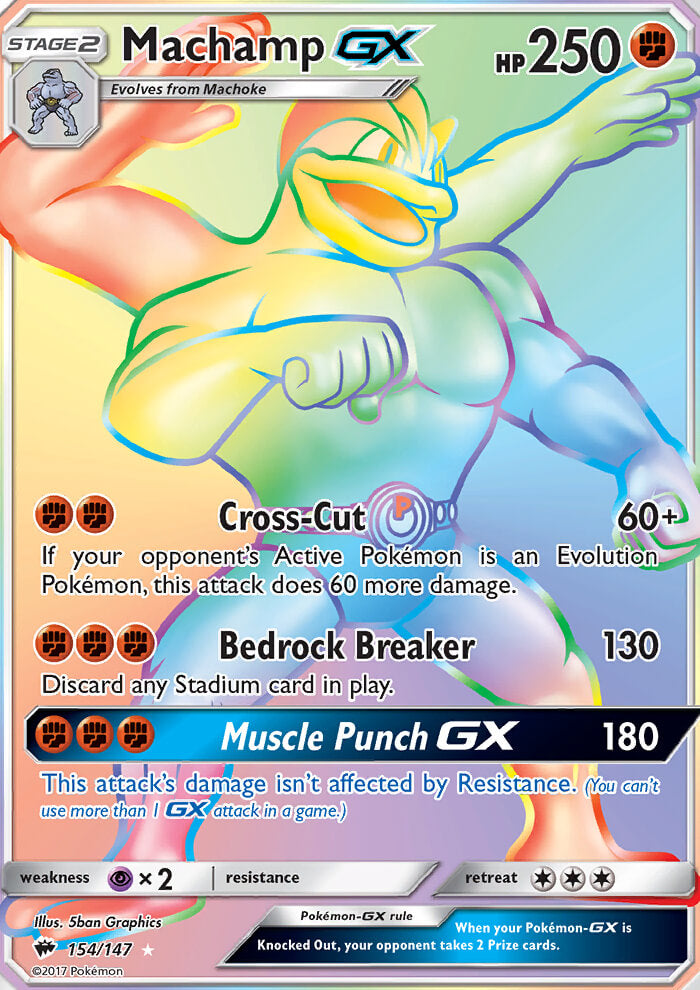 Machamp GX - Secret Rare