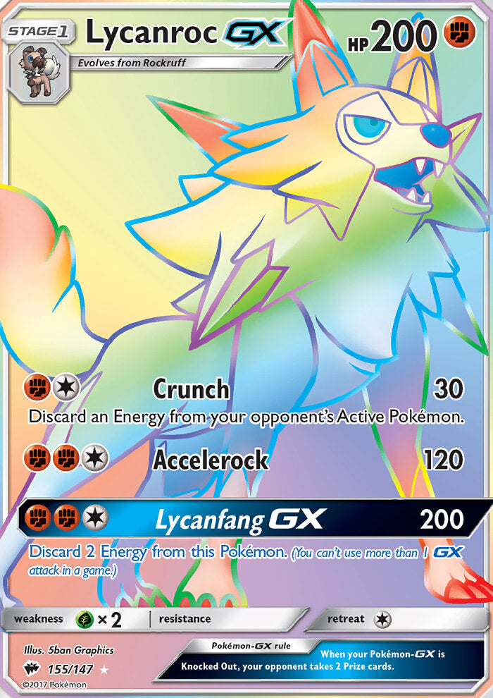 Lycanroc GX - Secret Rare