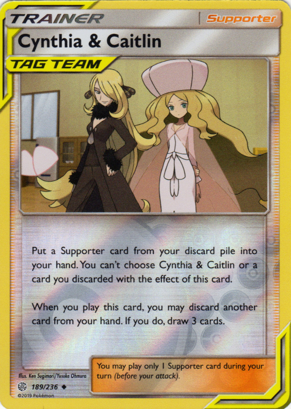 Cynthia & Caitlin (Reverse Holo)