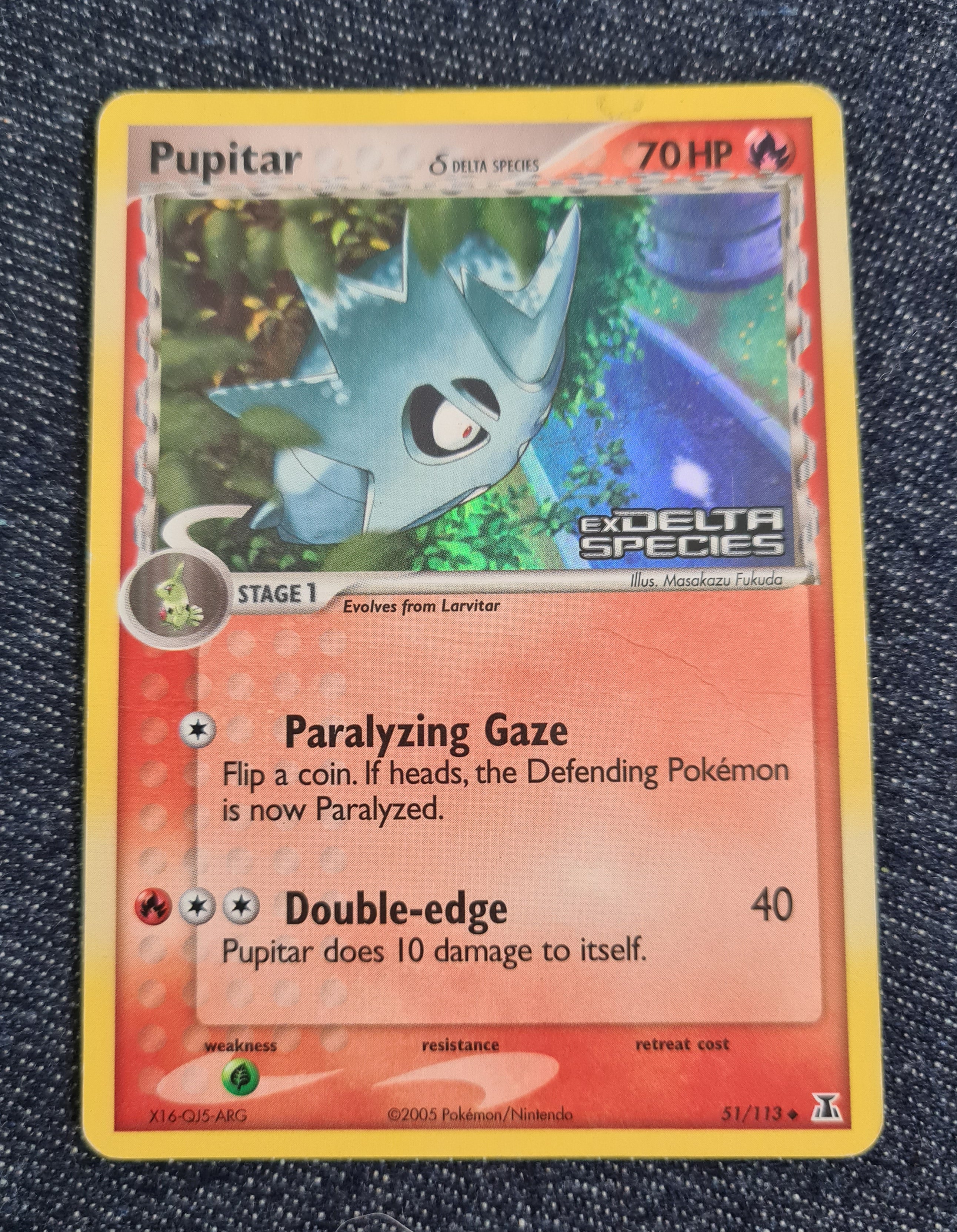 Pupitar (Delta Species) (Reverse Holo)