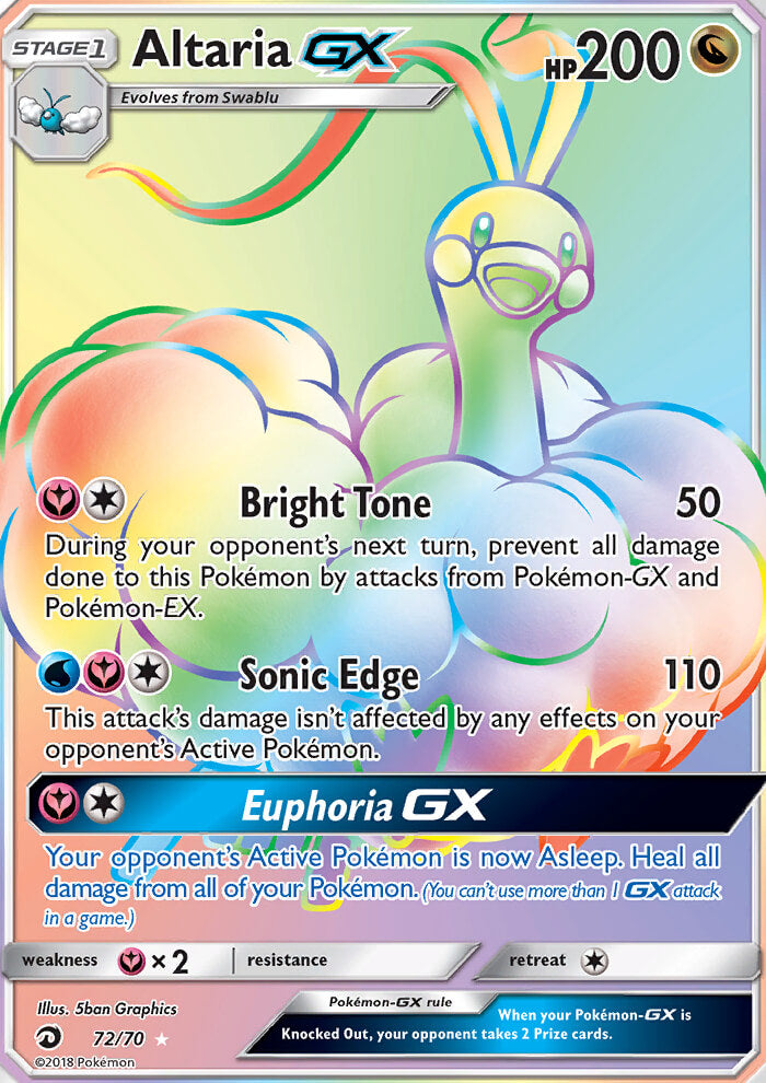 Altaria GX (Secret Rare)