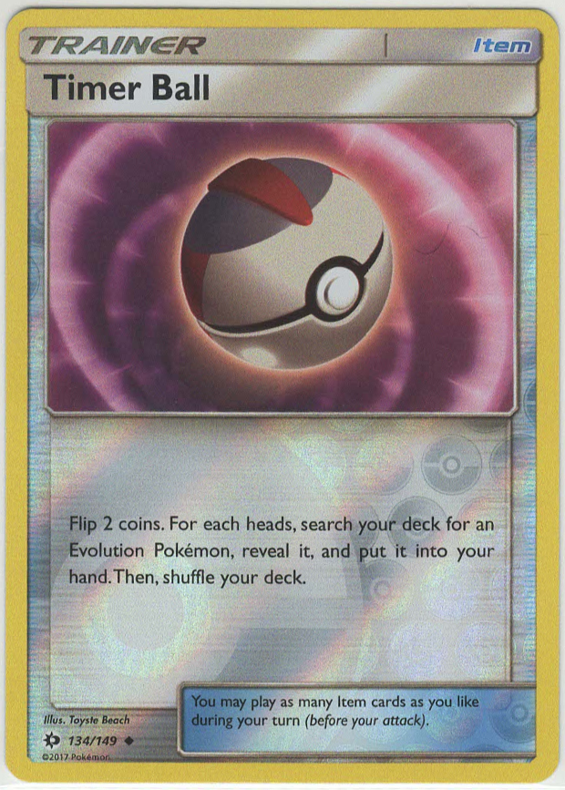 Timer Ball (Reverse Holo)