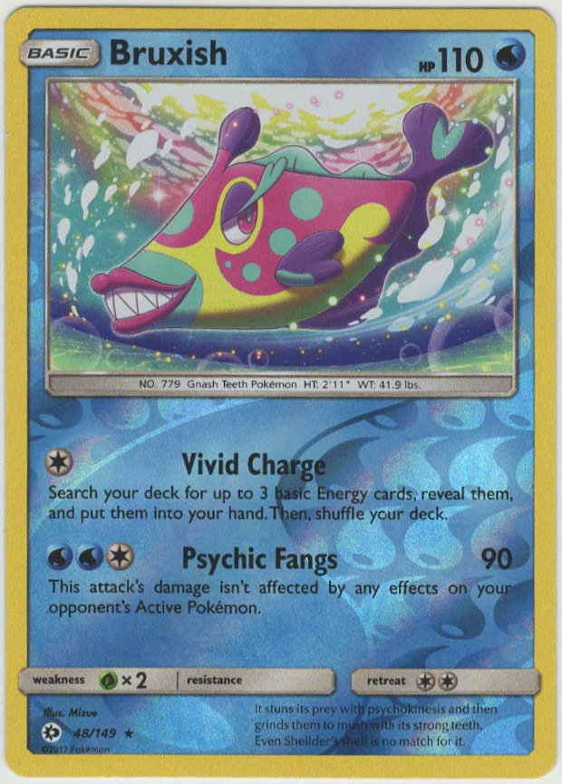 Bruxish (Reverse Holo)
