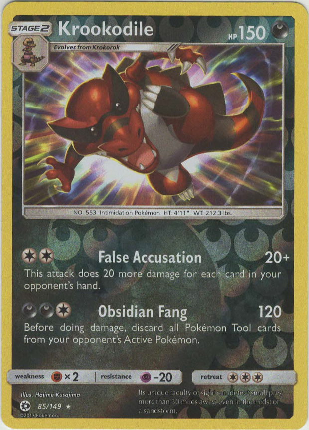 Krookodile (Reverse Holo)