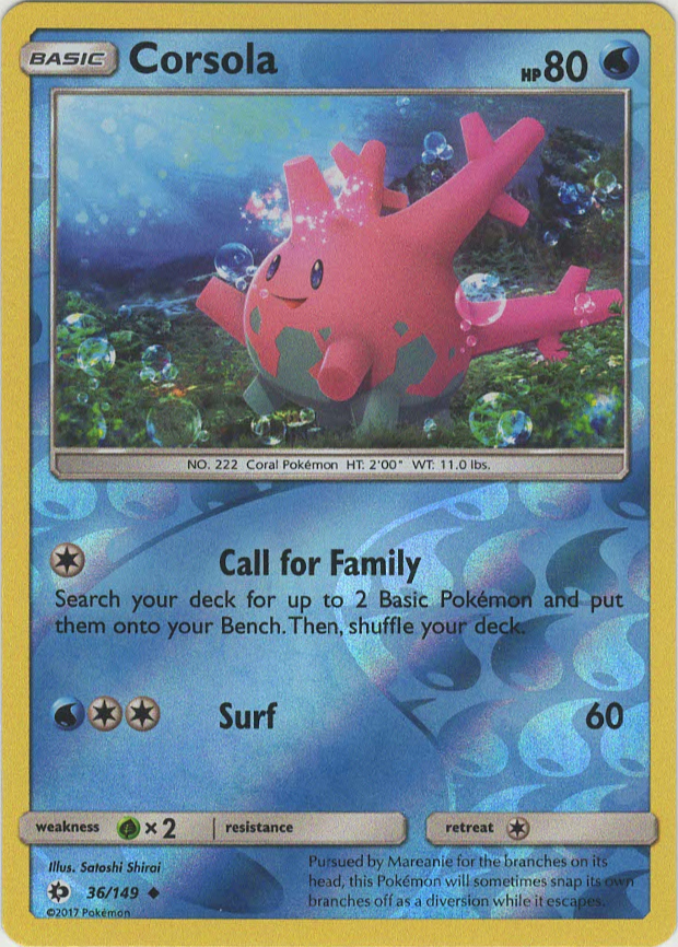 Corsola (Reverse Holo)