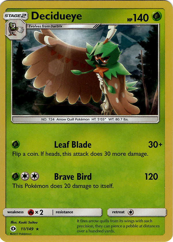 Decidueye (Cracked Ice Holo)