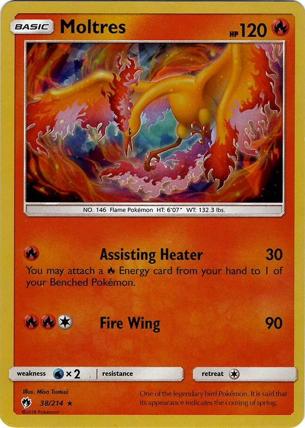Moltres (Cracked Ice Holo)