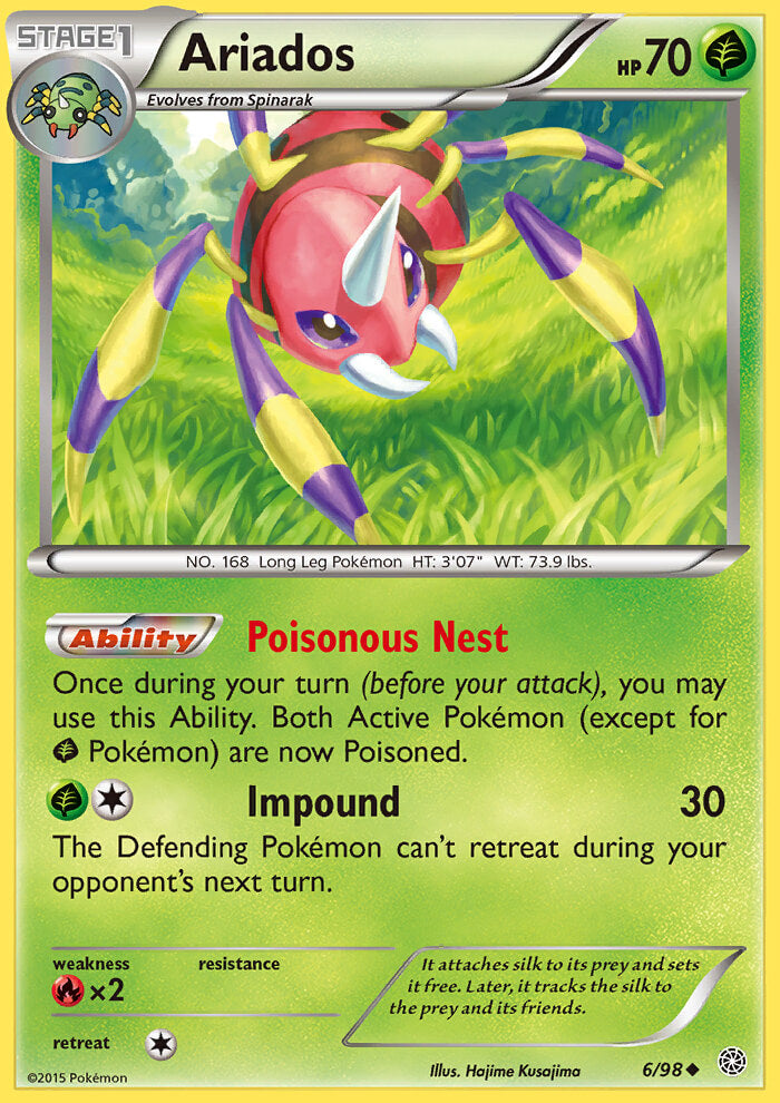 Pokemon TCG - XY Ancient Origins - Ariados